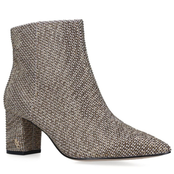 Kurt Geiger London Burlington Jewel Embellished Ankle Booties - Picture 1 of 15